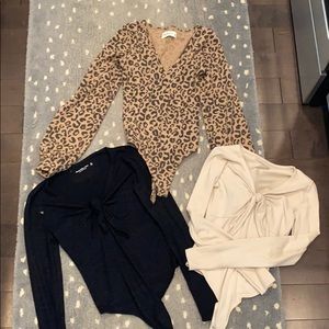 Lot of Abercrombie Bodysuits